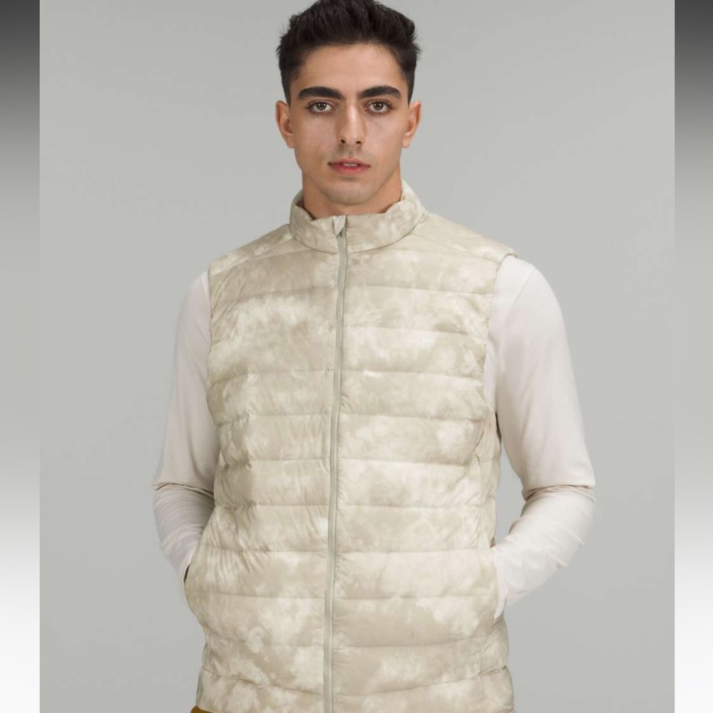 Navigation Down Vest Size X-Large/Color Mesosphere White Opal Raw Linen